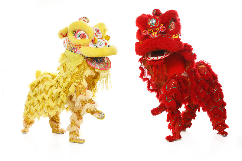 对狮表演图片下载