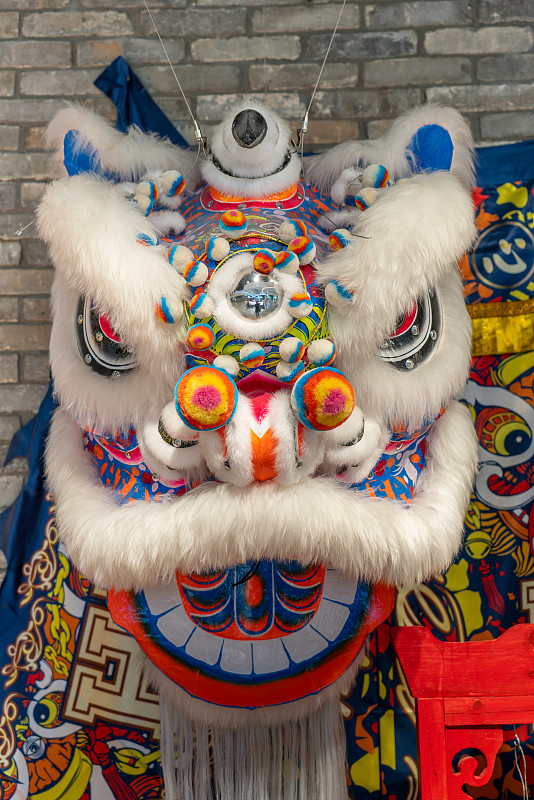 实拍舞狮头图片下载