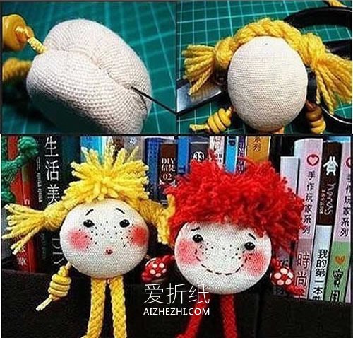 怎么做大头娃娃图解 手工布艺大头布娃娃制作- 