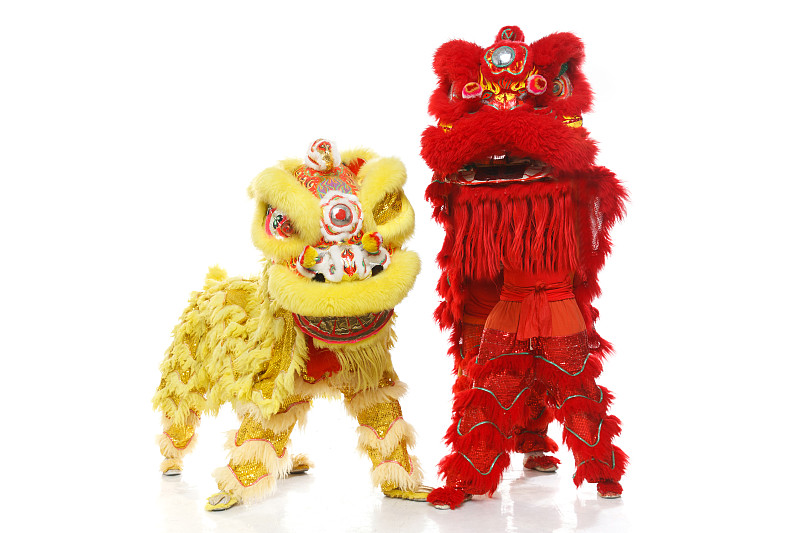 对狮表演图片下载