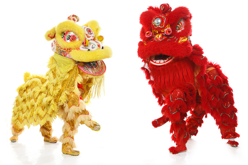 对狮表演图片下载