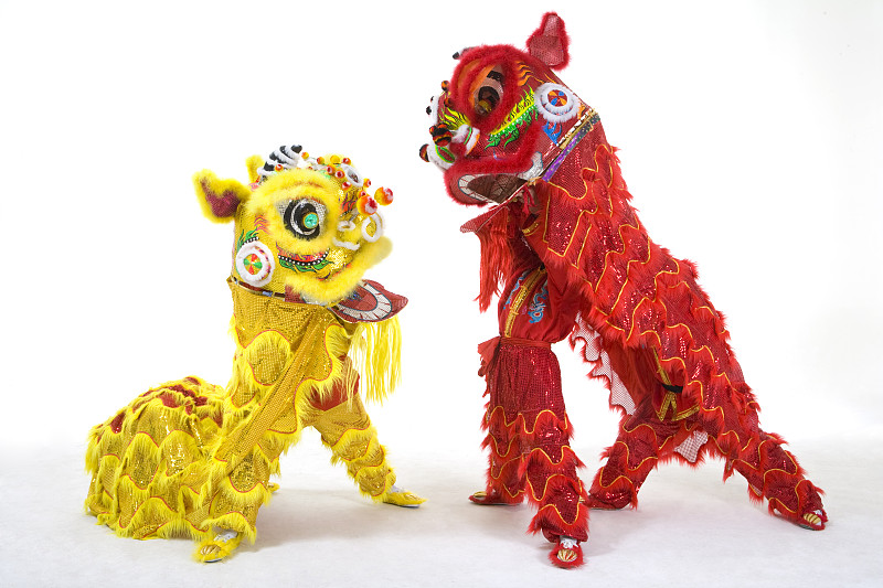 对狮表演图片下载