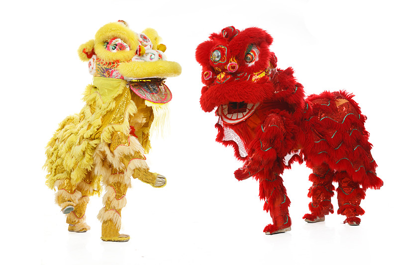 对狮表演图片下载